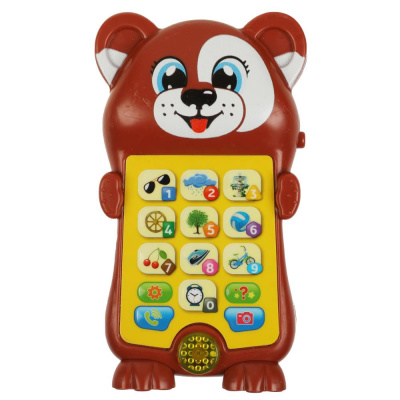 Развивающая игрушка Телефончик со светом Маршак Умка HT895-R7 1